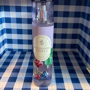 BATH AND BODY WORKS BLACK RASPBERRY VANILLA FRAGRANCE NWT!